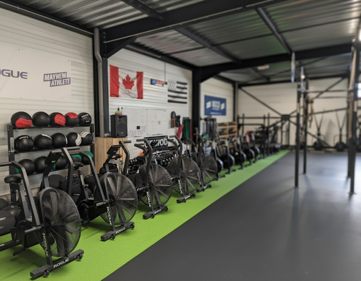 Les écho bike et vélos de CrossFit Armorica